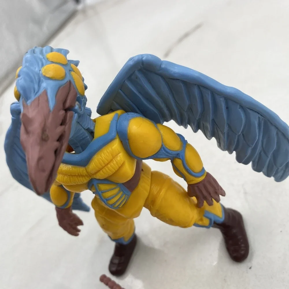 VTG Bandai Power Rangers Bird Man Figure Blue & Yellow Vintage 1994